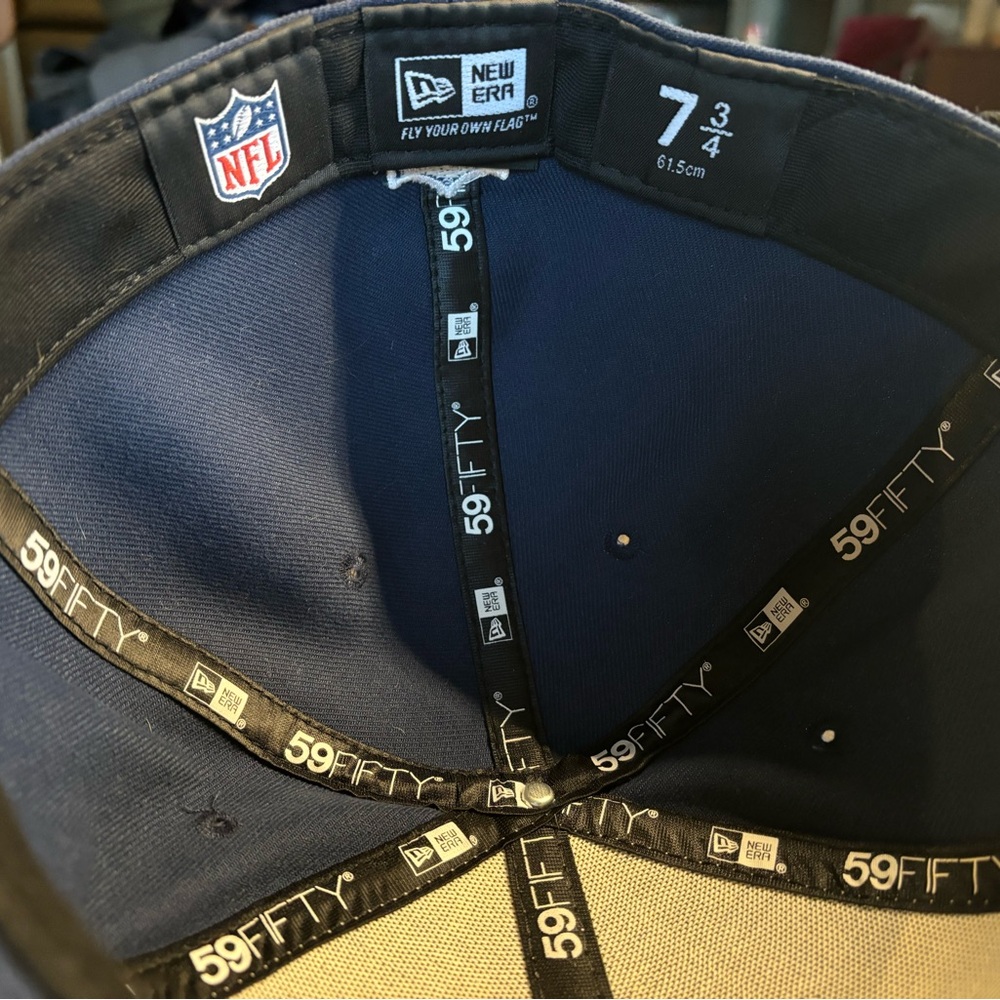 Dallas Cowboys New Era Pro Fit 7 3/4 - Picture 4 of 5